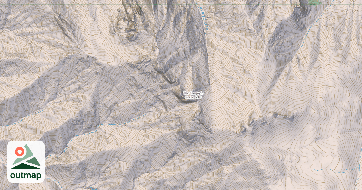 Map of The Gargoyle Route
