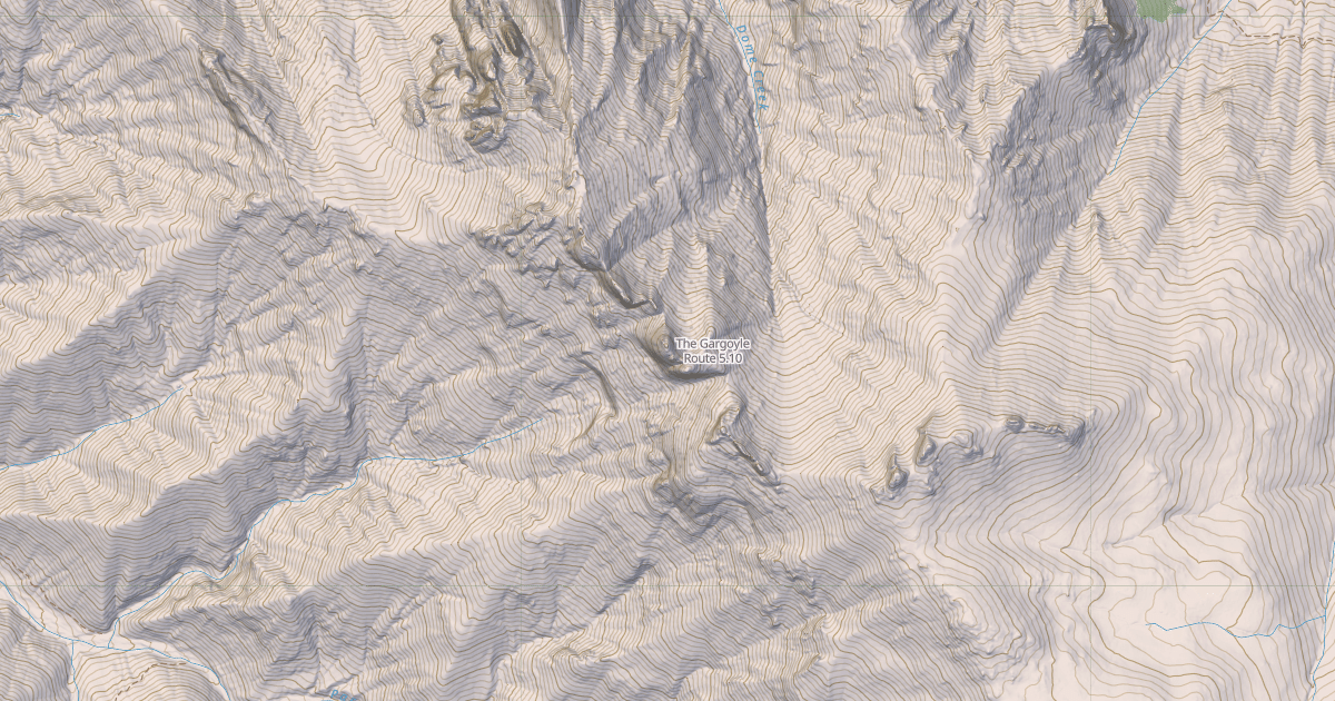 Map preview of The Gargoyle Route