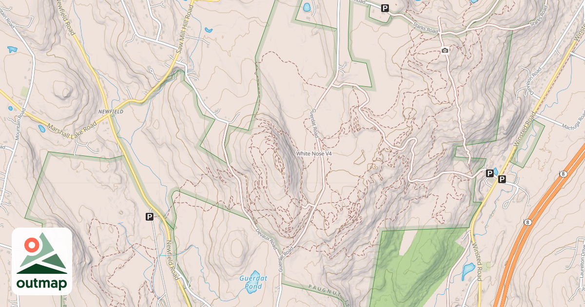 Map of White Nose