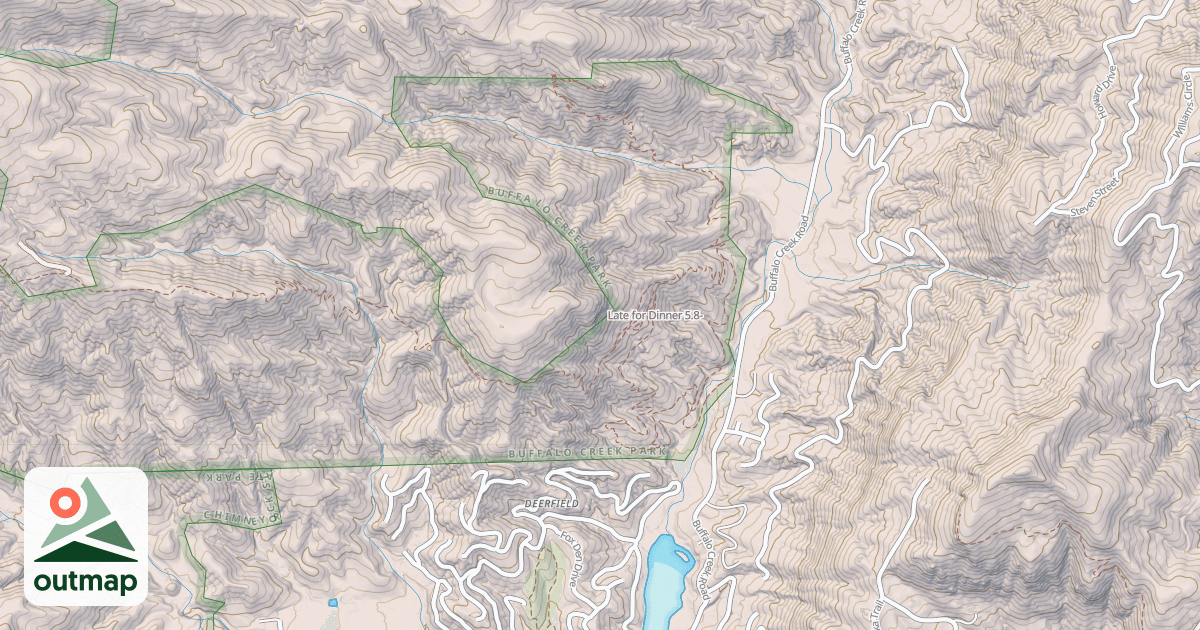 Map of Late for Dinner