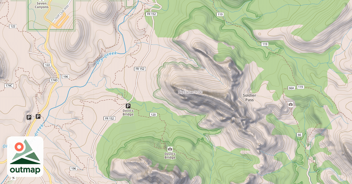 Map of Big Corner