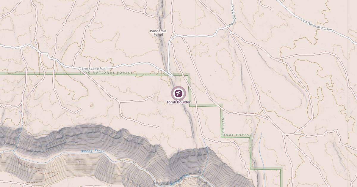 Map preview of Tomb Boulder