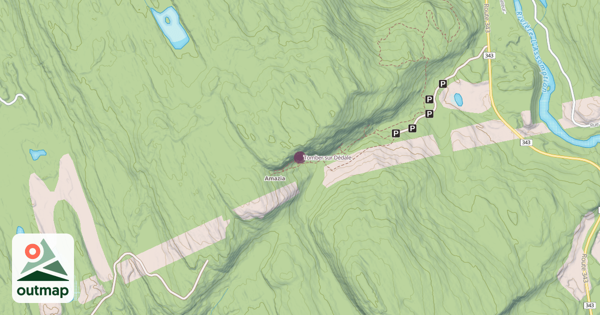 Map of Tomber sur Dédale