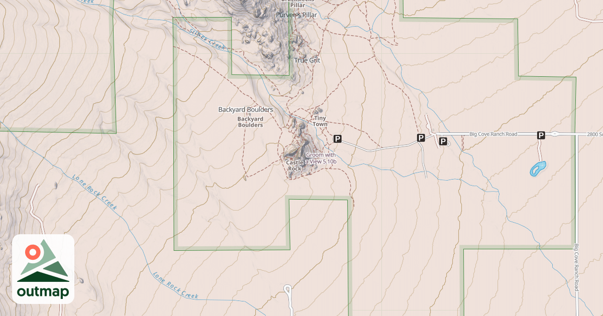 Map of Groom with a View
