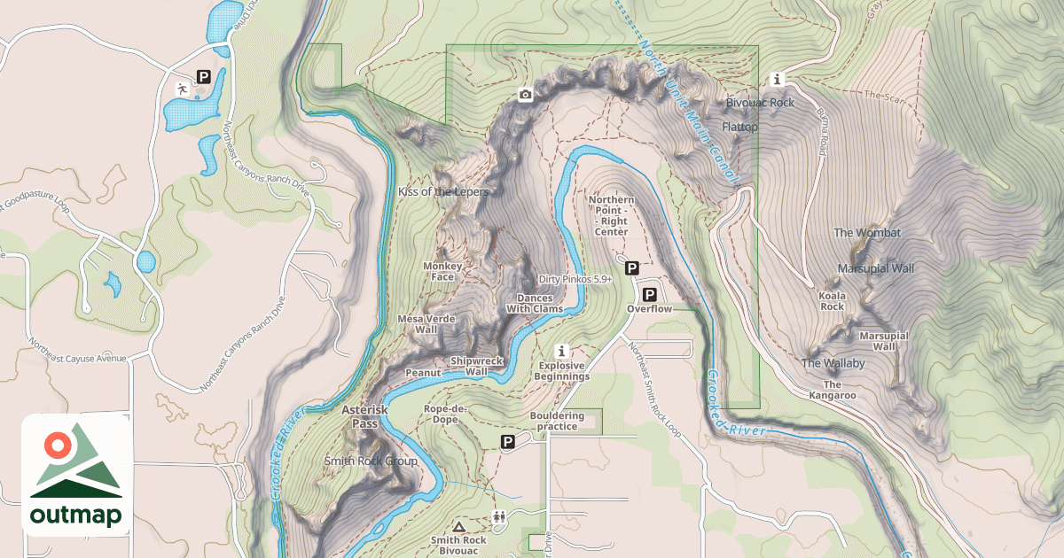Map of Dirty Pinkos