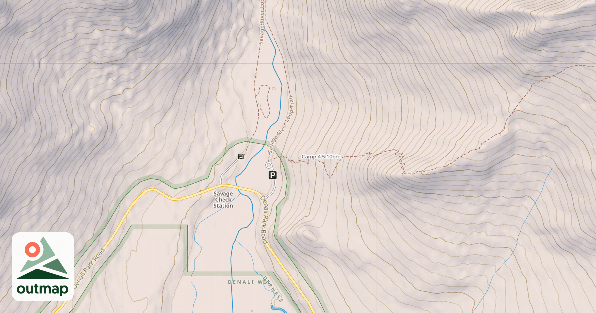 Map of Camp 4