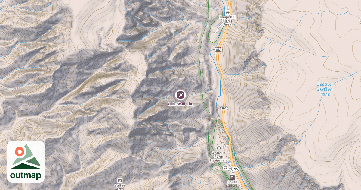 Map of Coke Wall, The