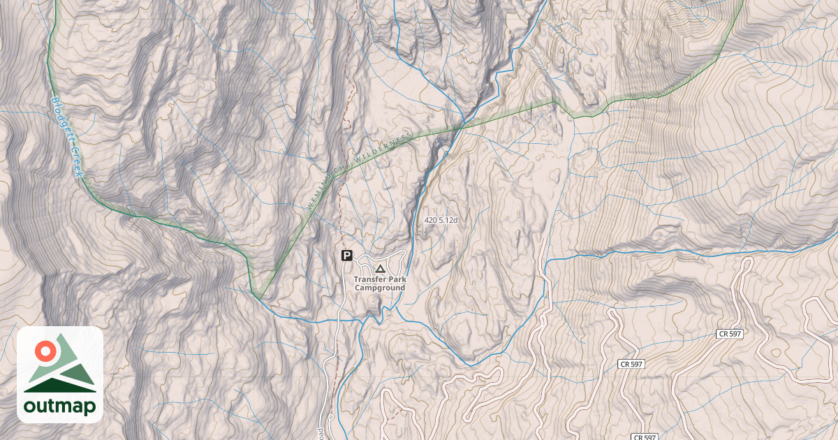Map of 420