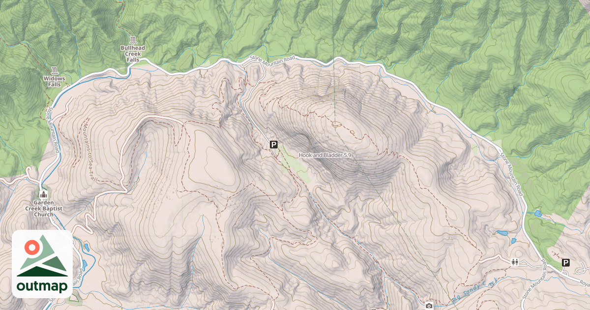Map of Hook and Bladder