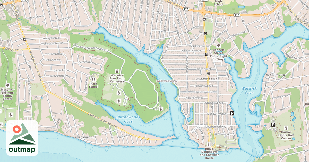 Map of Walk the Dog