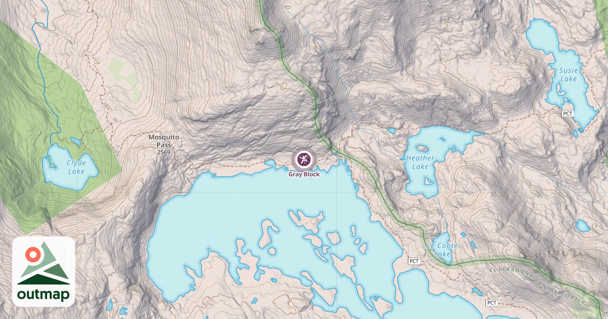 Map of Gray Block
