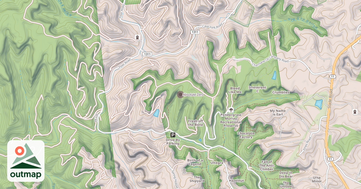 Map of Absolute Zero