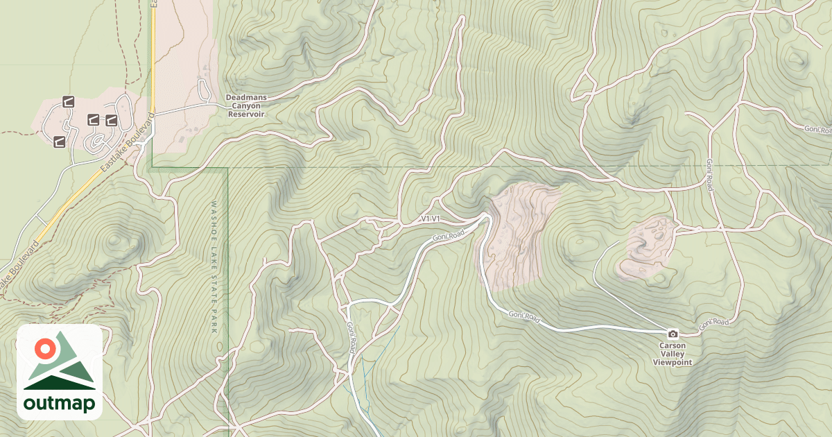 Map of V1