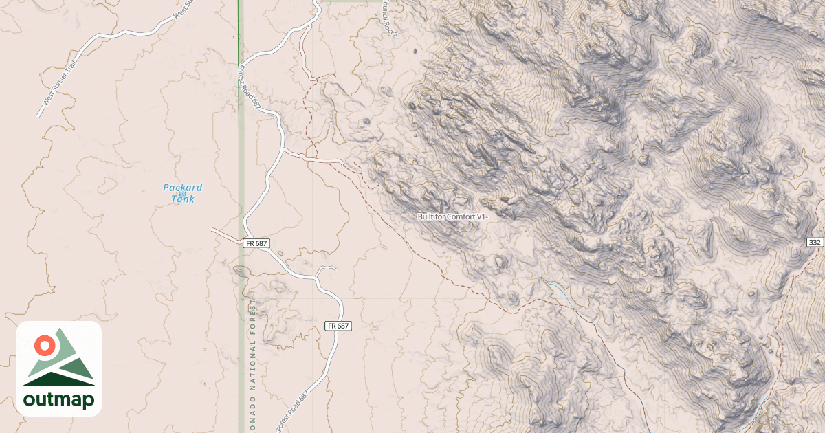 Map of Built for Comfort