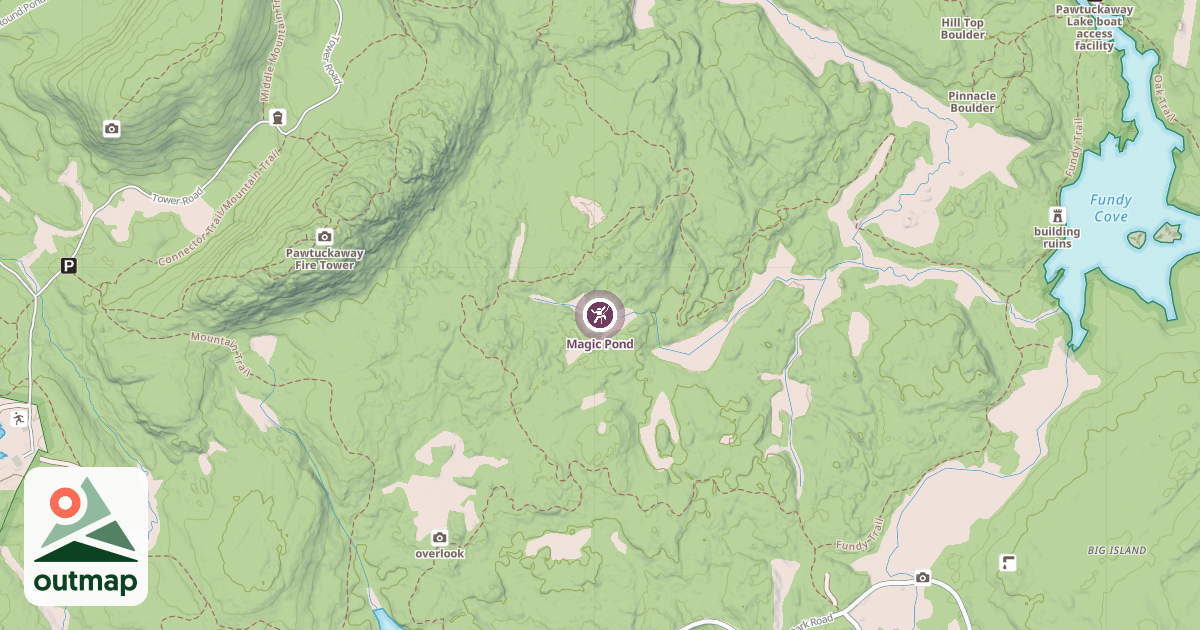 Map of Magic Pond