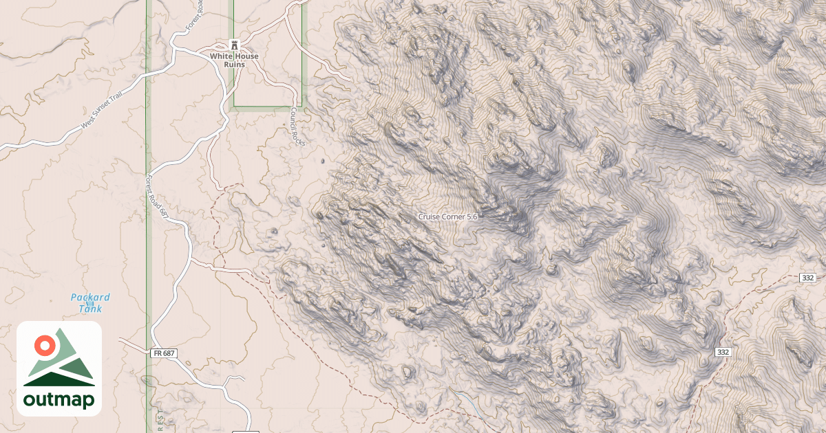 Map of Cruise Corner