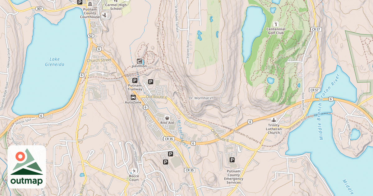 Map of Dr. Wormhat