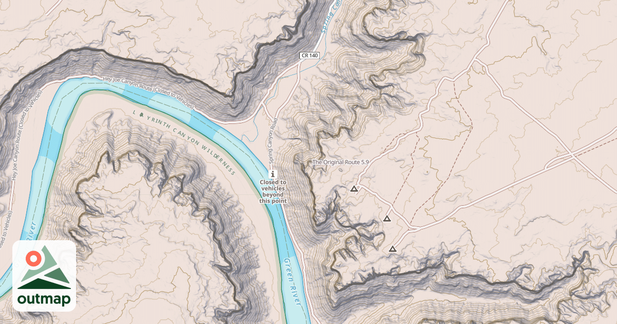 Map of The Original Route