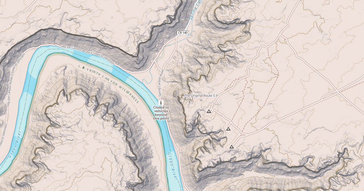 Map preview of The Original Route