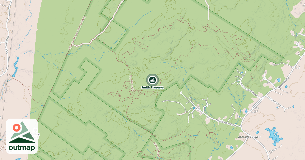 Map of Smith Preserve