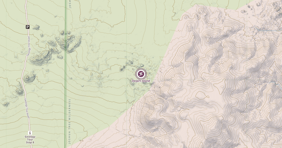 Map preview of Desert Island