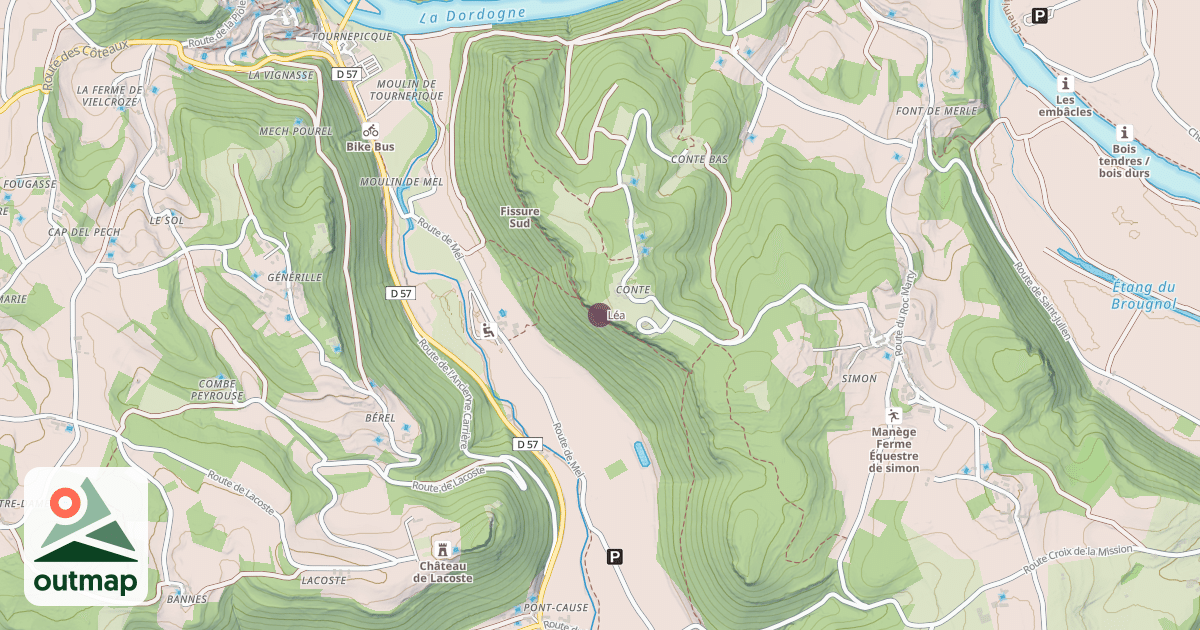 Map of Léa
