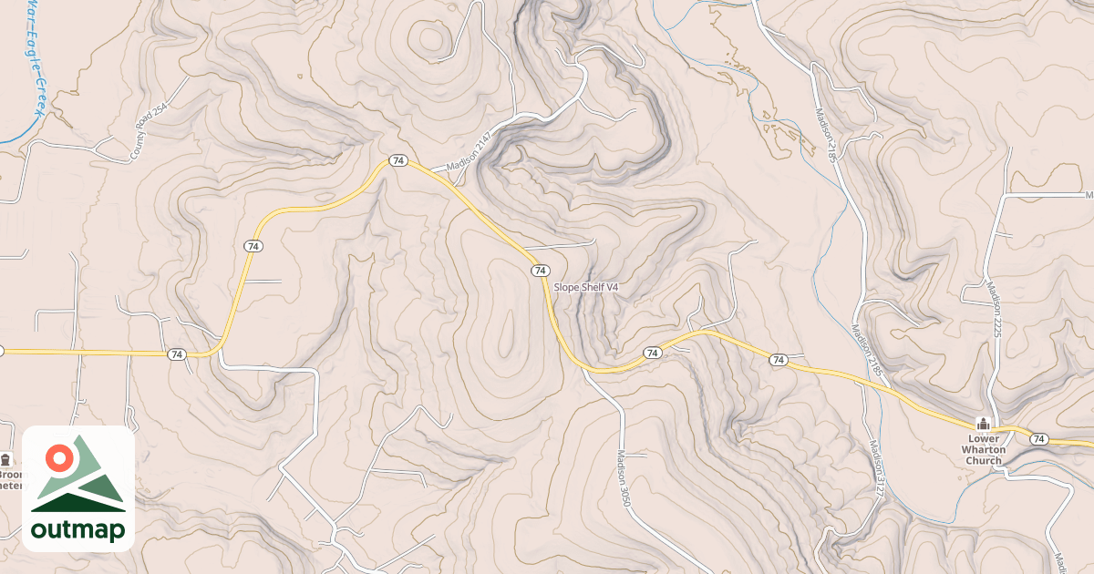 Map of Slope Shelf