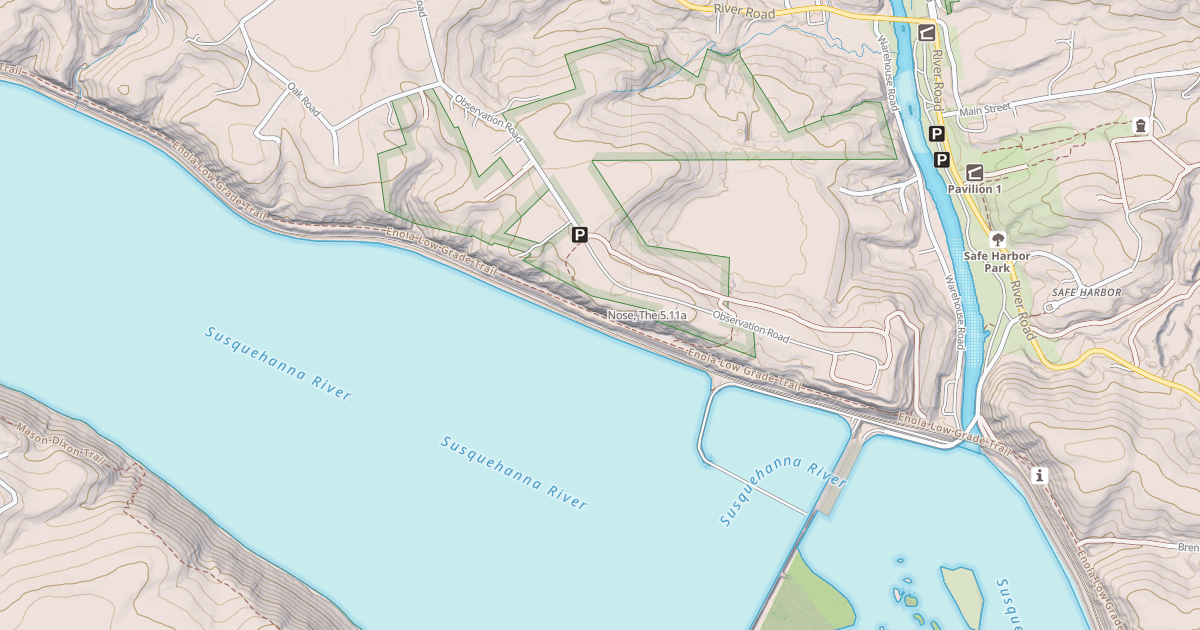 Map preview of Nose, The
