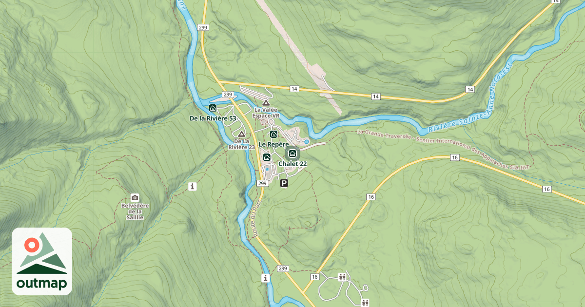 Map of Chalet 22