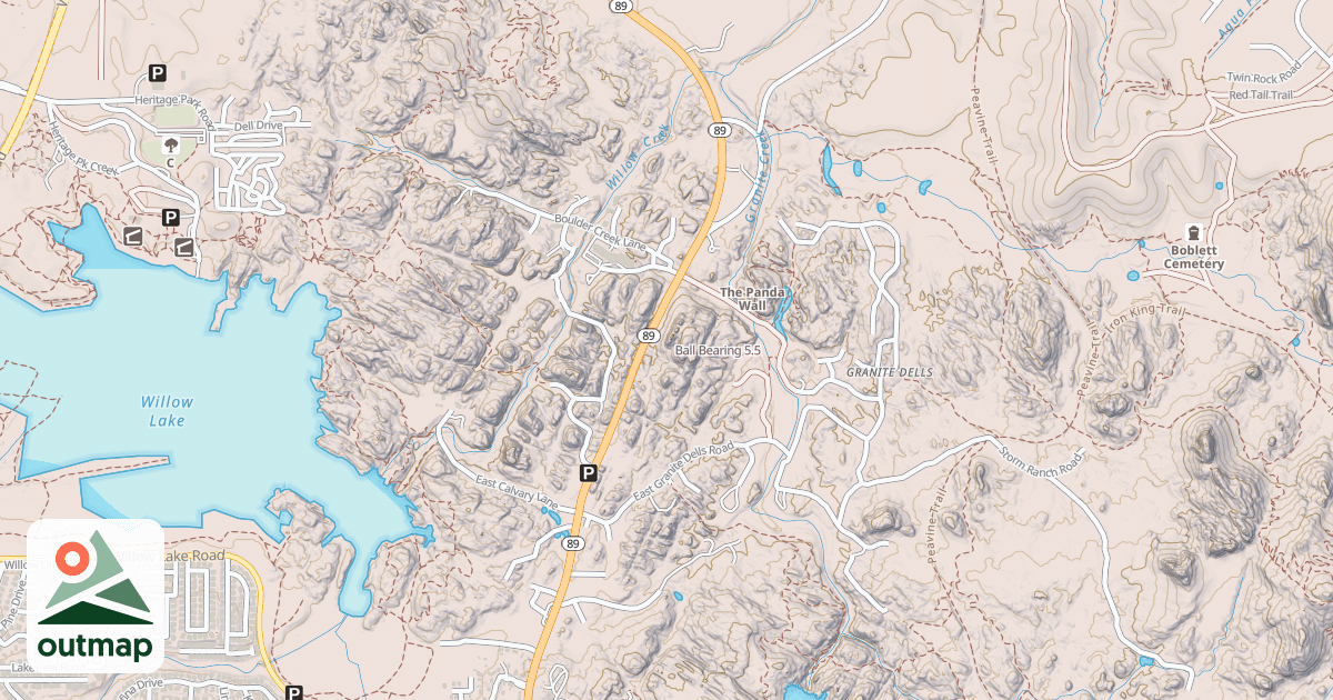 Map of Ball Bearing