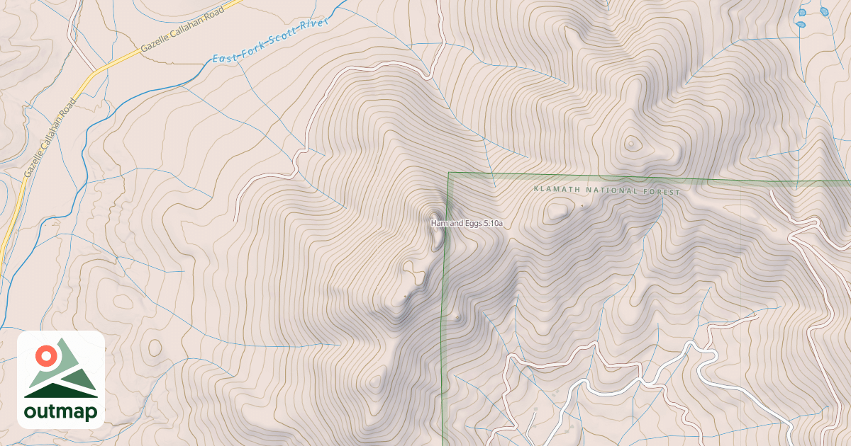 Map of Ham and Eggs
