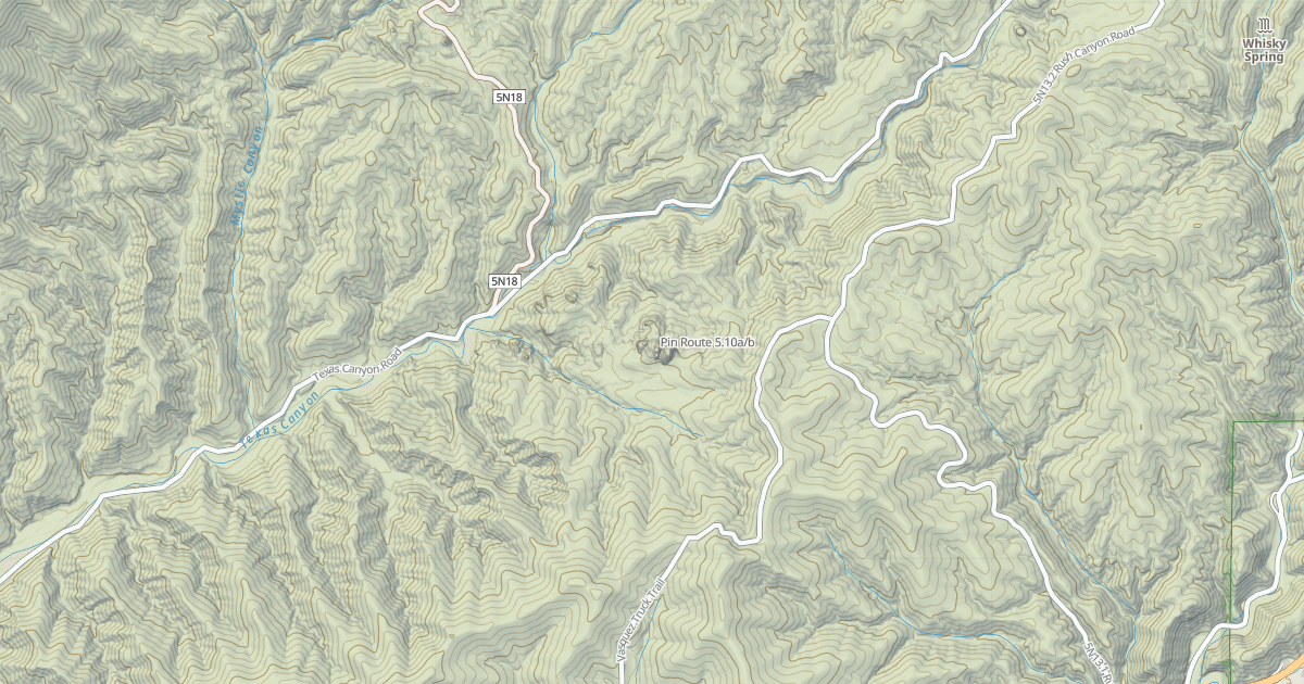 Map preview of Pin Route