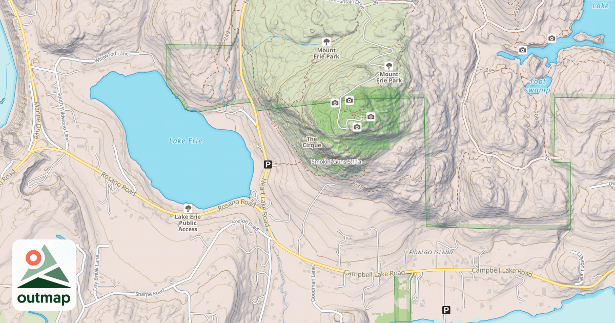 Map of Smokin' Guns