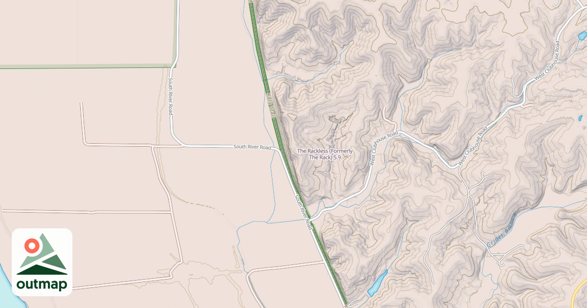 Map of The Rackless (Formerly The Rack)