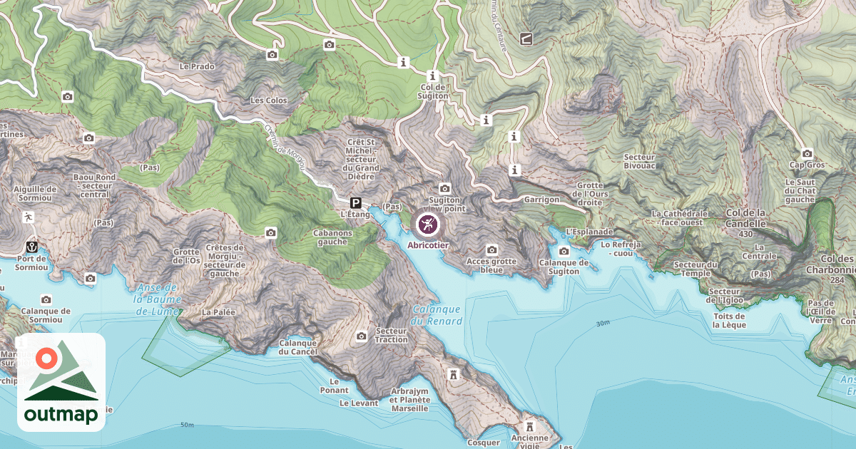 Map of Abricotier