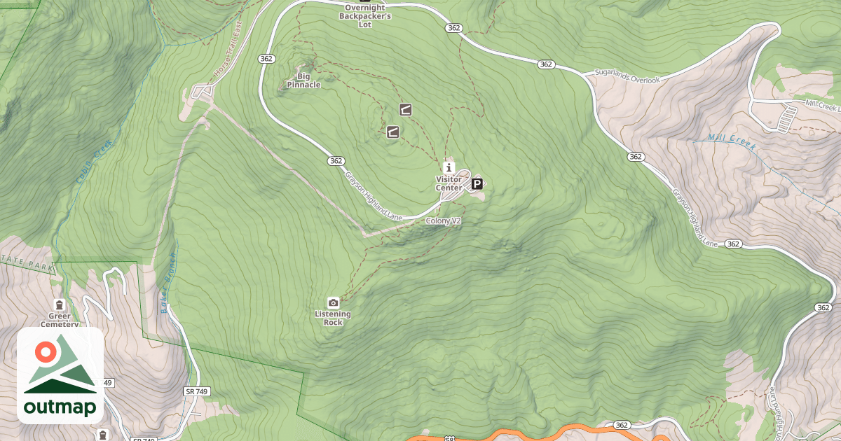 Map of Colony