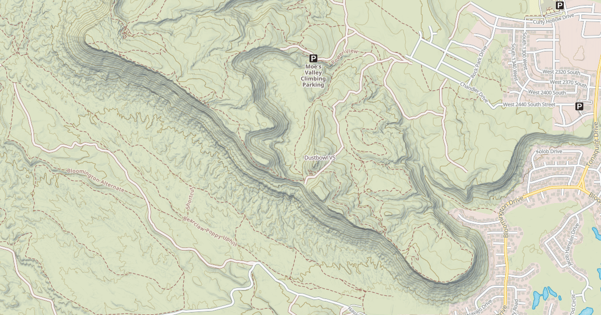 Map preview of Dustbowl