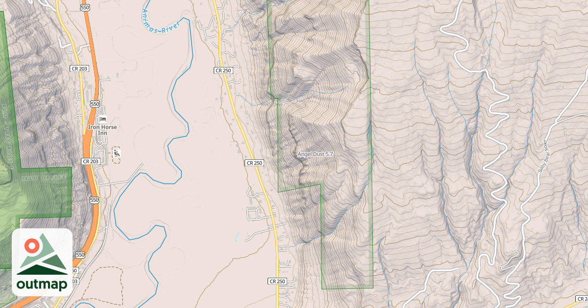 Map of Angel Dust
