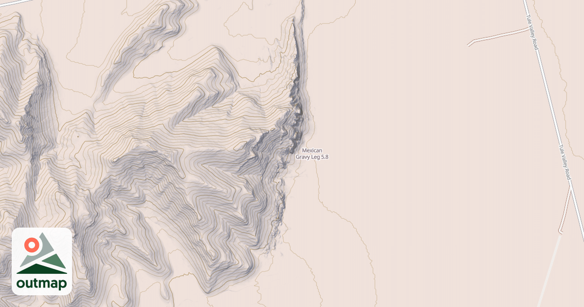 Map of Mexican Gravy Leg