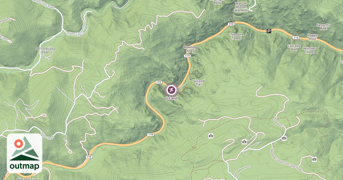 Map of G-Land
