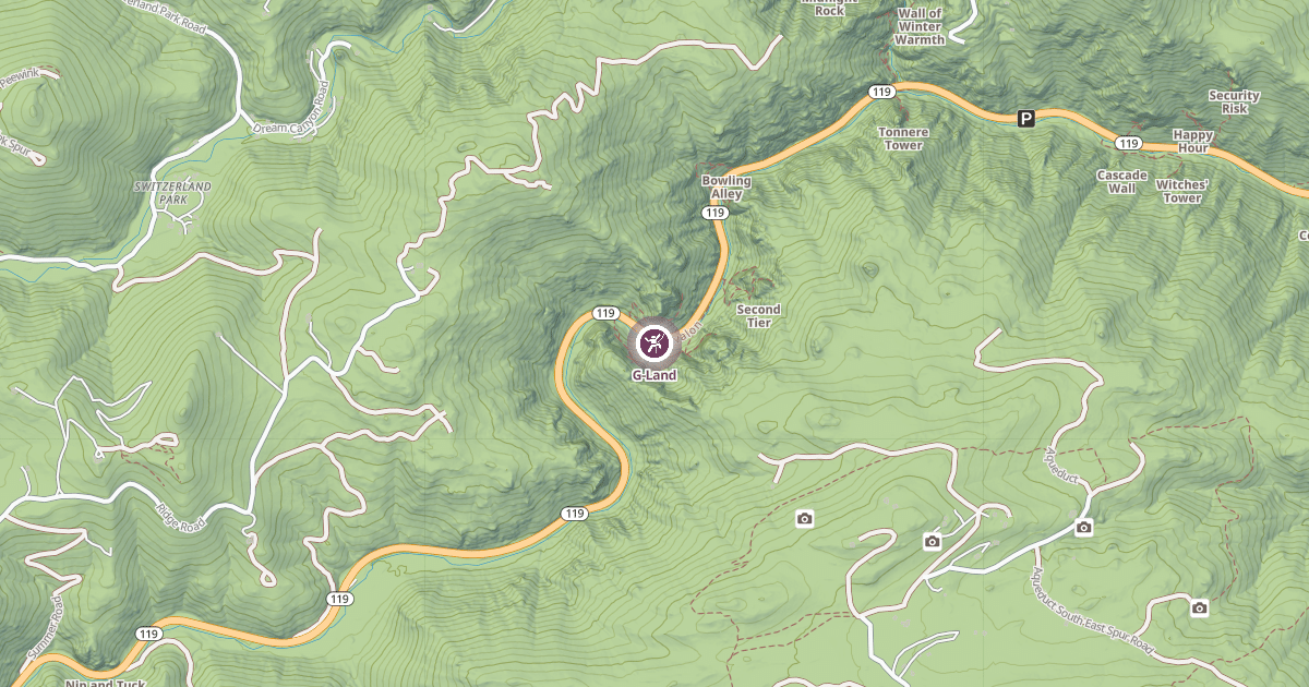 Map preview of G-Land