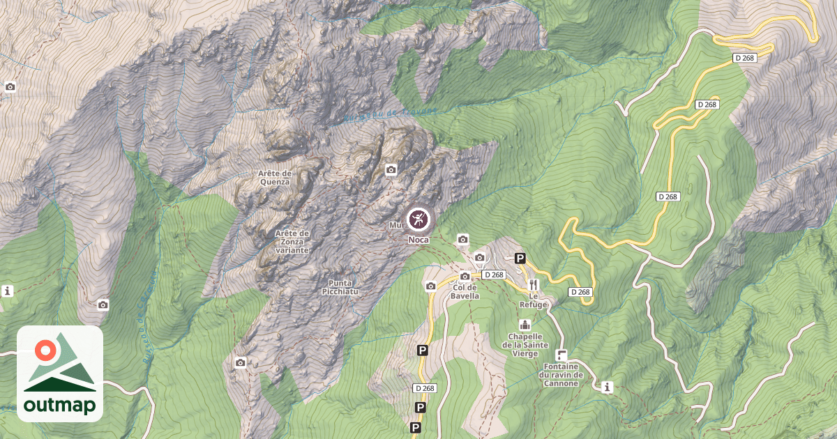 Map of Noca
