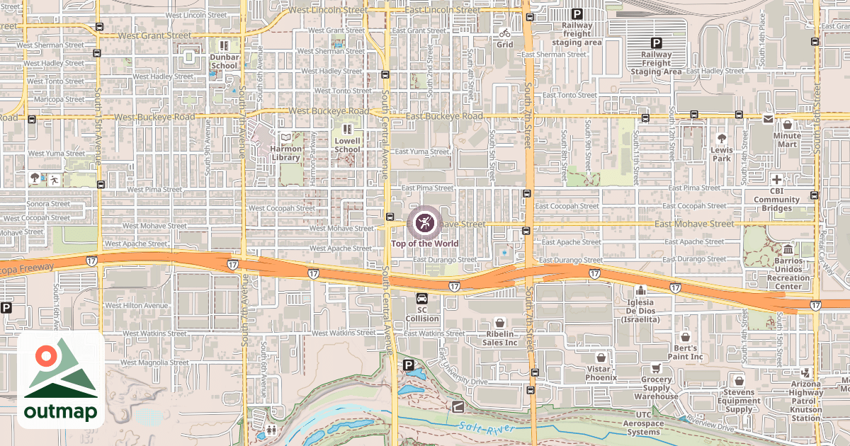 Map of Top of the World