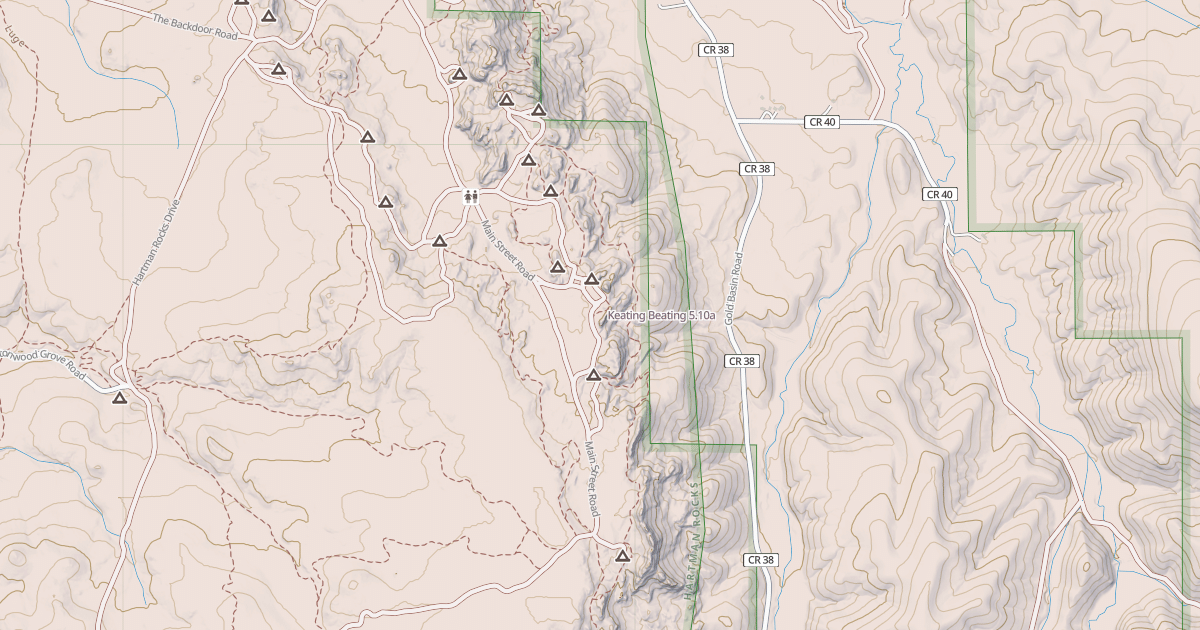 Map preview of Keating Beating