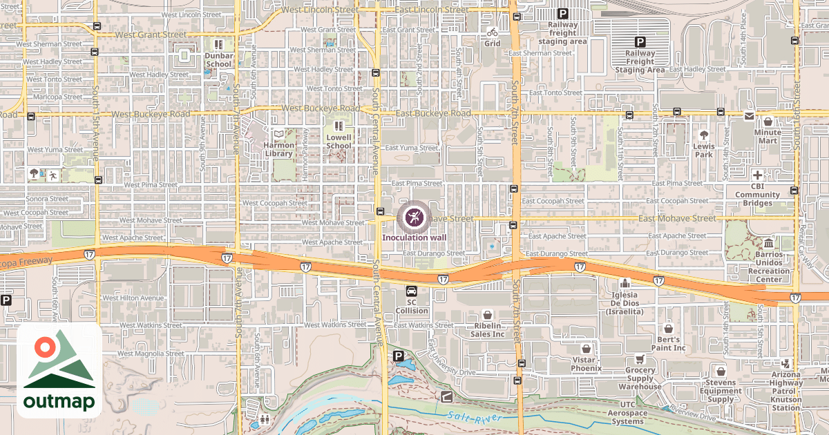 Map of Inoculation wall