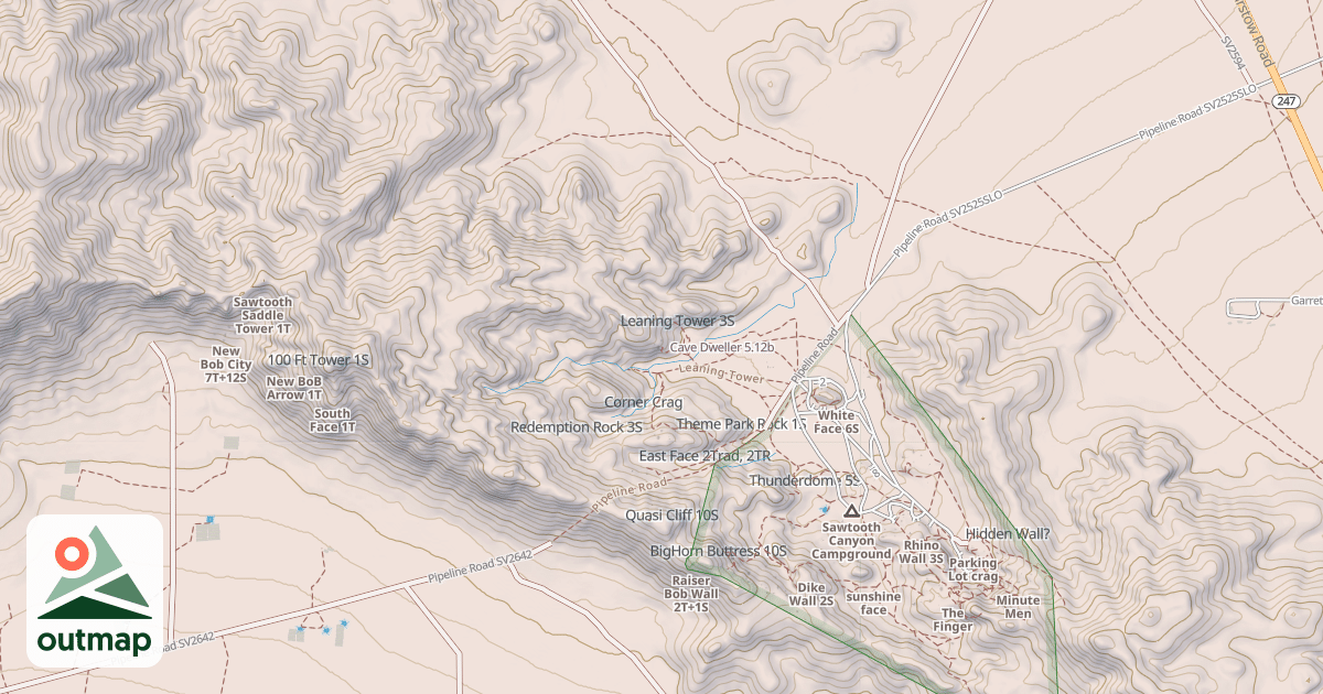 Map of Cave Dweller