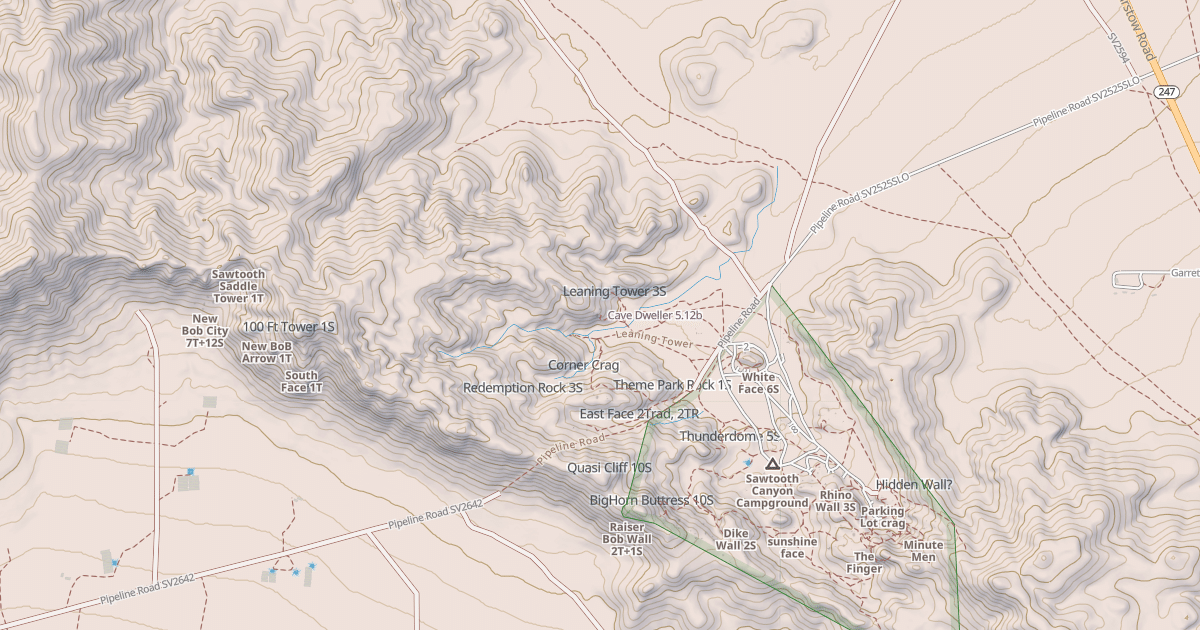 Map preview of Cave Dweller