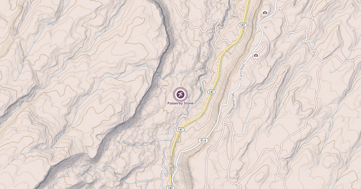 Map preview of Passerby Stone