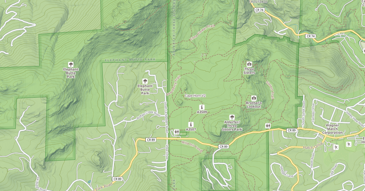 Map preview of Cape Horn