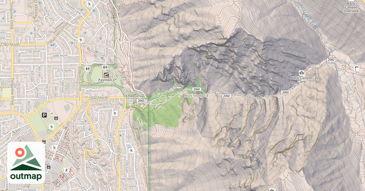 Map of Rock Steady